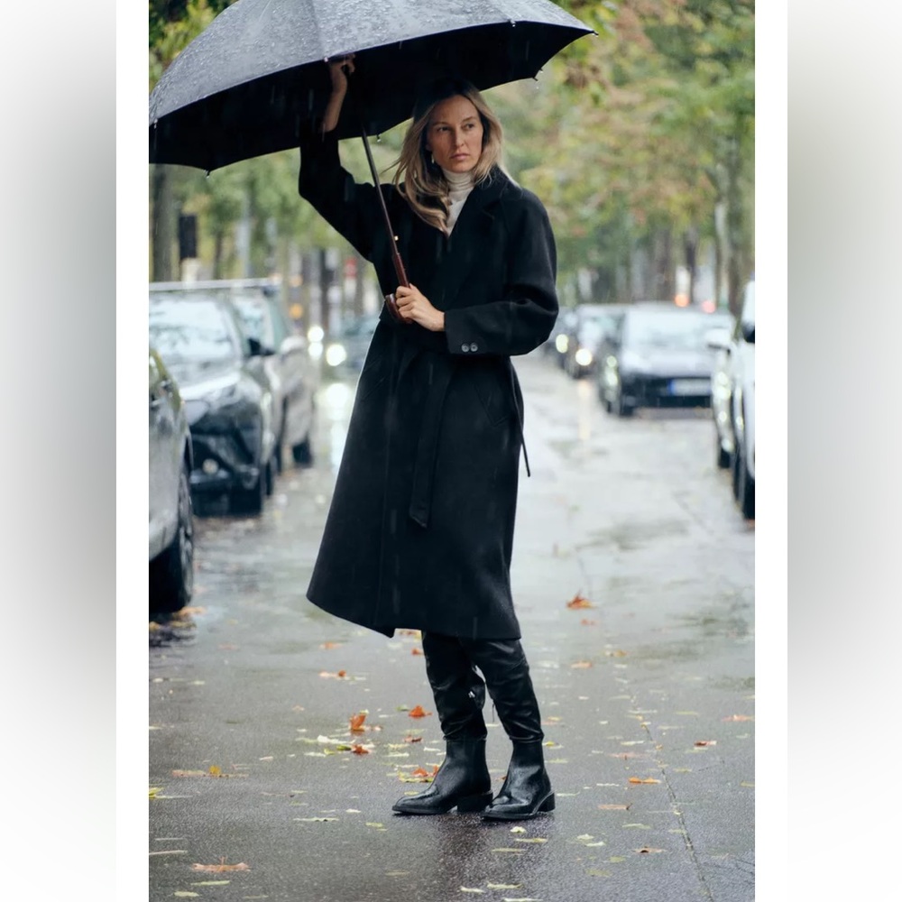 ZARA NEW TALL BOOTS - Picture 1 of 9